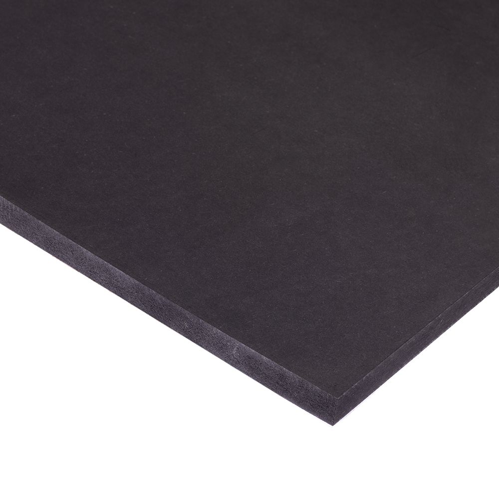 19mm FibraColour Black Coloured MDF Sheet - 2440mm × 1220mm (8x4)