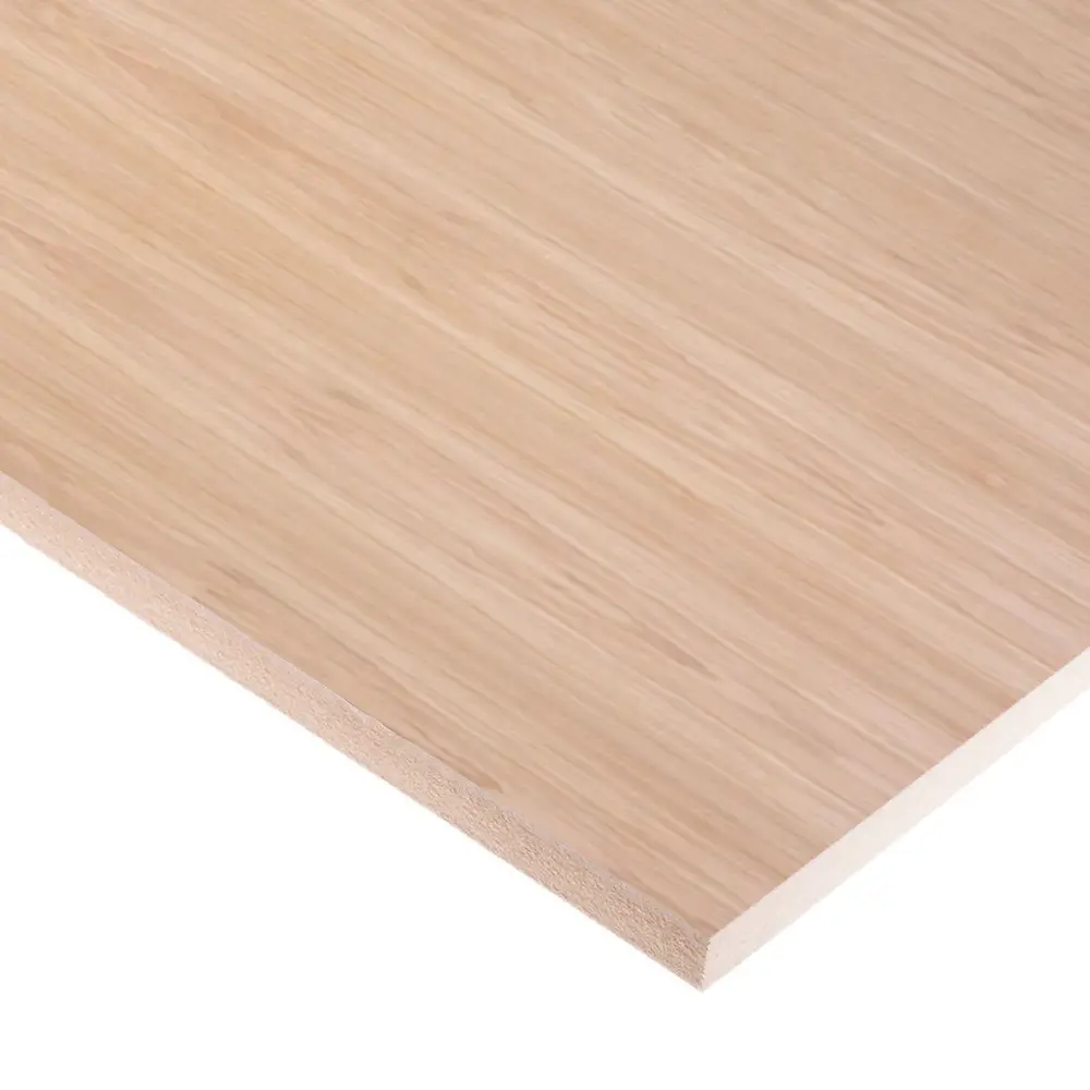 quality 19mm oak veneered MDF panel double-sided