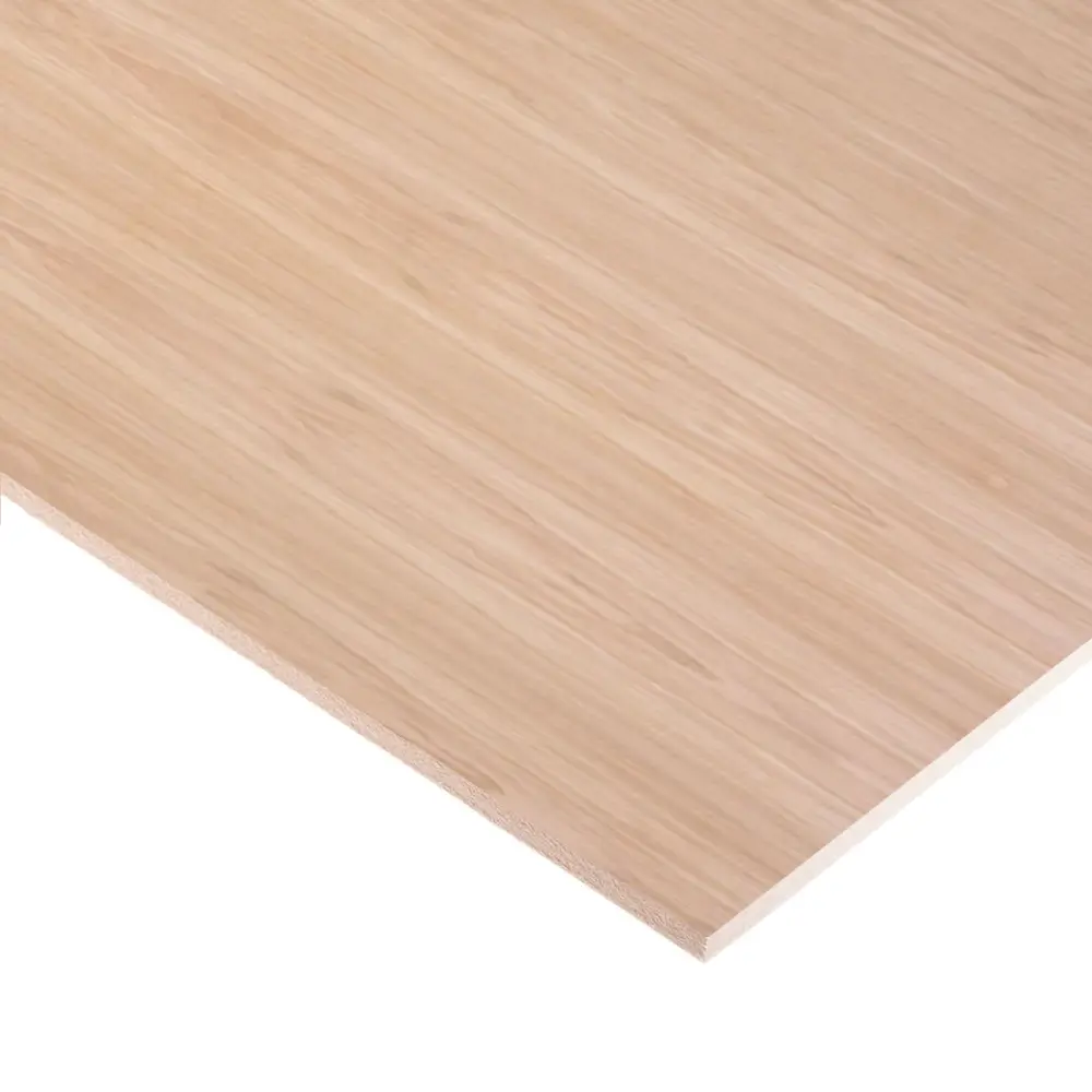 quality 6mm oak veneered MDF panel double-sided
