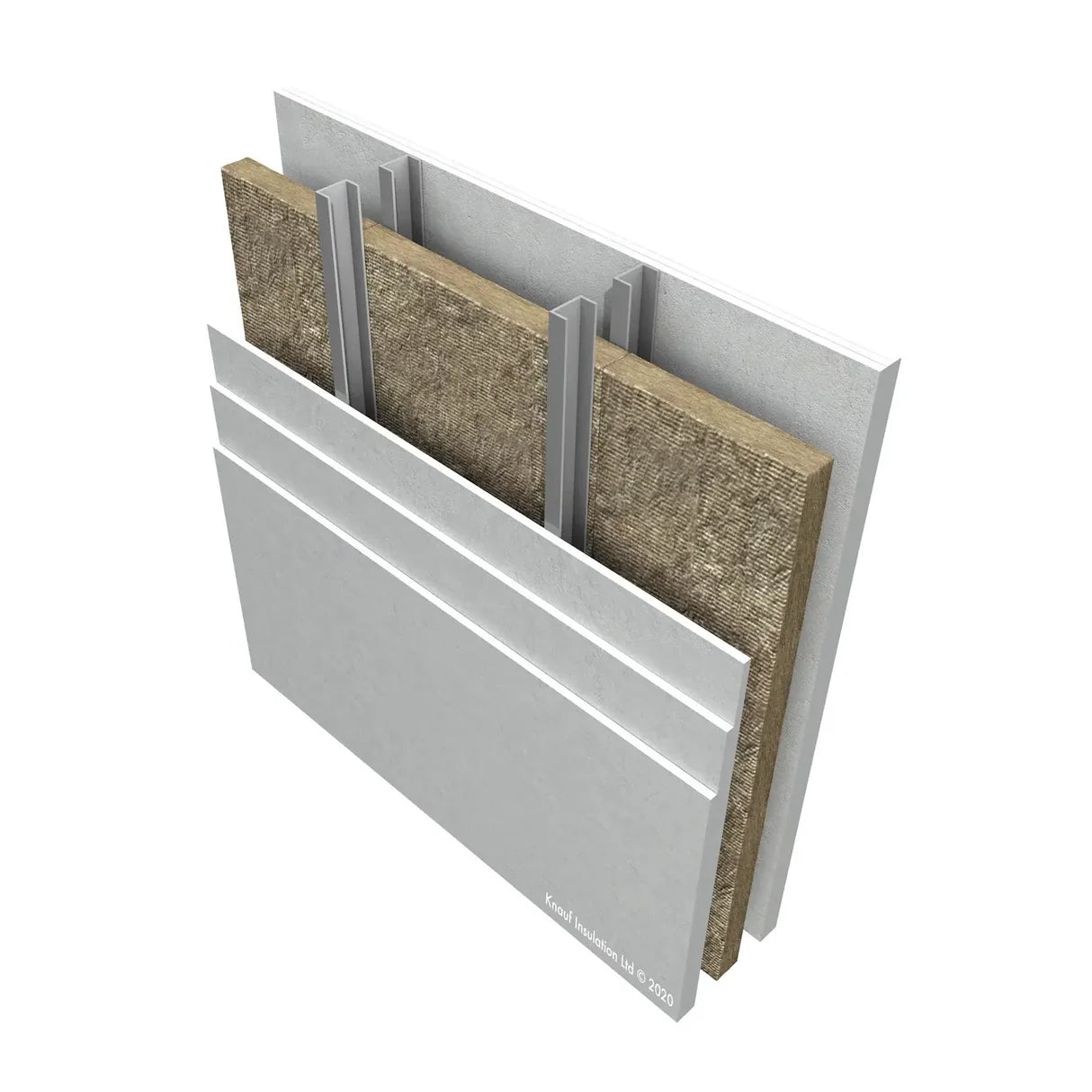 Knauf Rocksilk mineral wool slab A1 fire rated