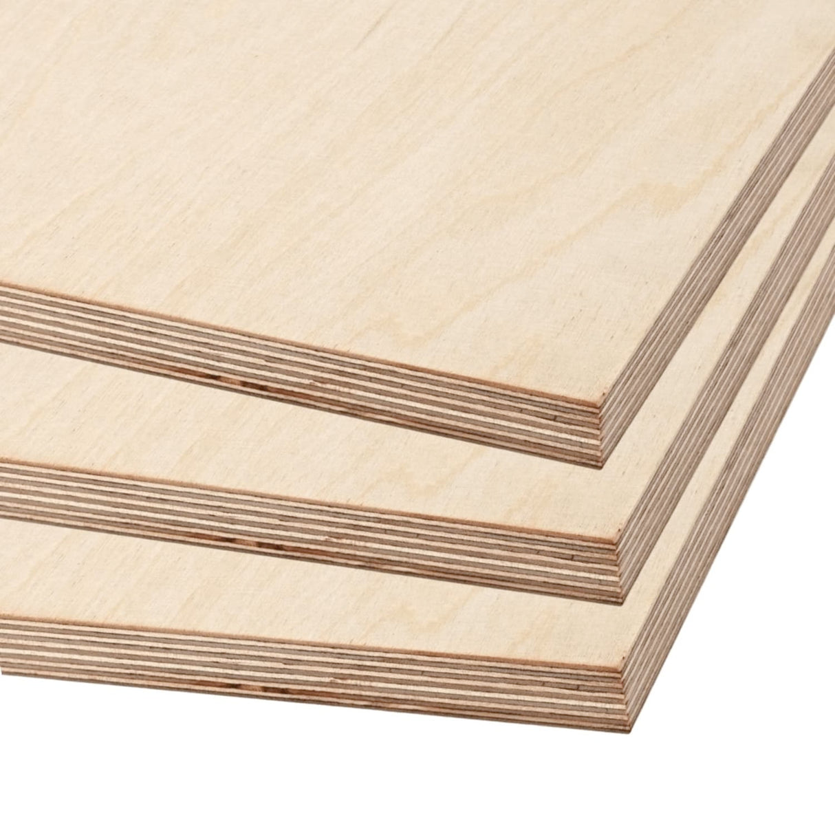 18mm Birch Plywood Sheet BB+ Plug-free - 2440 × 1220mm (8x4)