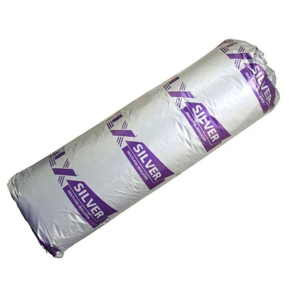 TLX Silver Thinsulex Multifoil Roofing Insulation Vapour Barrier 1.2m x 10m