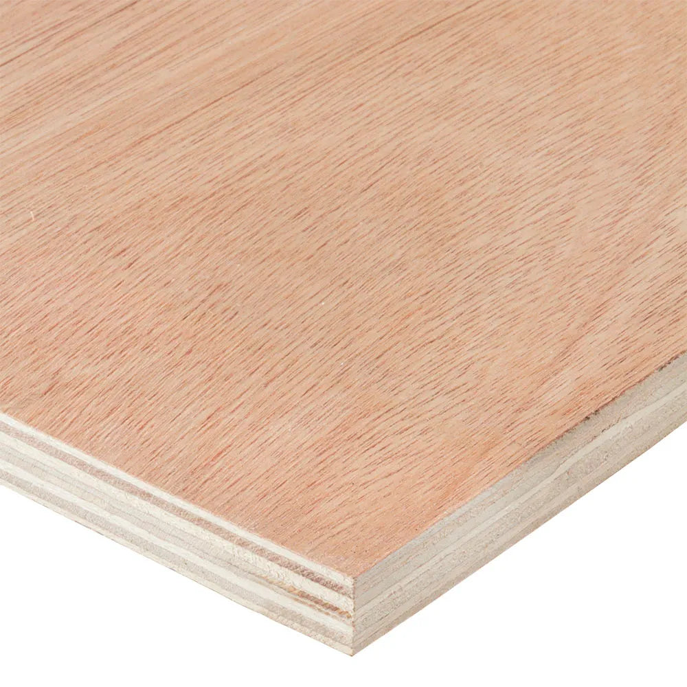 12mm General Purpose Plywood Hardwood Core 610mm x 305mm