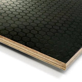 STREply hexagon pattern plywood with anti-slip surface