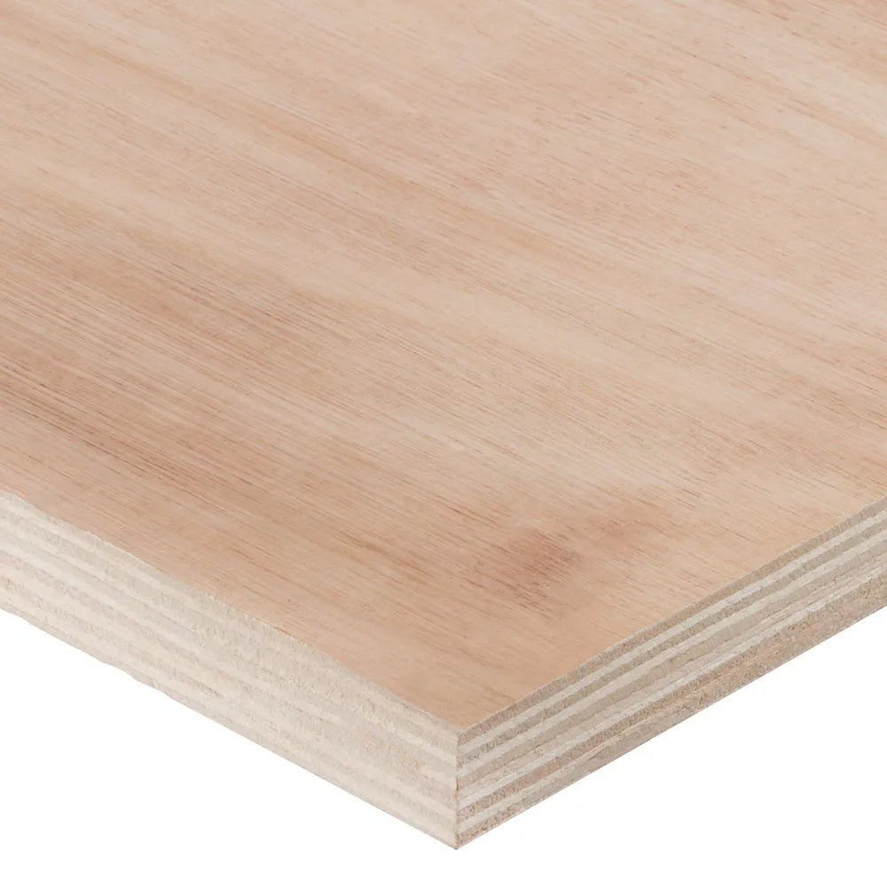 18mm General Purpose Plywood Hardwood Core 610mm x 305mm