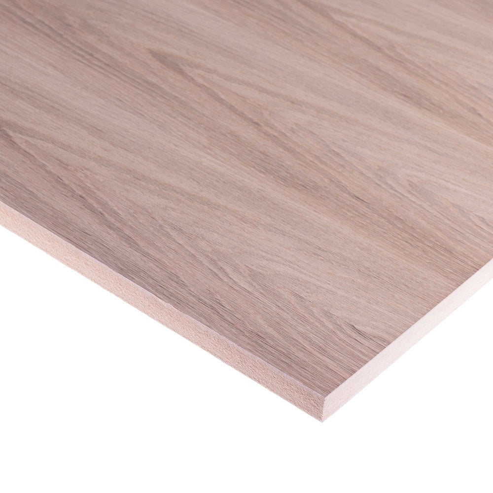 19mm Crown Cut Oak A/B MDF 2440mm x 1220mm