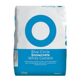 Blue Circle Snowcrete White Cement 25kg