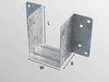 Mini Timber to Timber Hanger 50mm x 65mm x 40mm