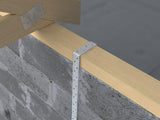 Light Duty Vertical Restraint Straps Bent Variation 900mm x 100mm