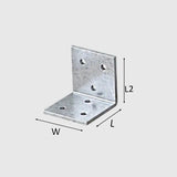 Timber to Timber Angle Plate 40mm x 40mm x 40mm