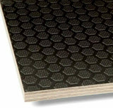 18mm STREply Black Hexagon Smooth Reverse Plywood 2440mm x 1220mm