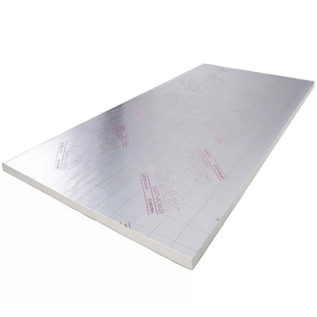 110mm Celotex XR4110 PIR Insulation Board - 2400mm x 1200mm