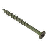 Advanced timber screws with corrosion-resistant green Ruspert coating