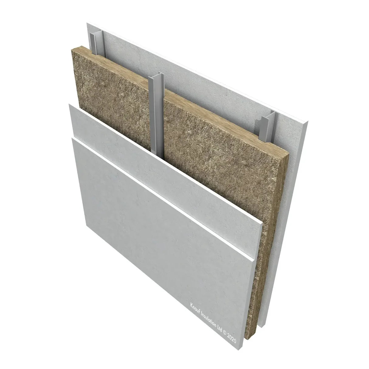 Knauf Rocksilk mineral wool slab A1 fire rated