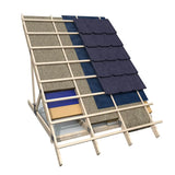 75mm Knauf RS45 Rocksilk Earthwool Insulation - 4.32m² (6 Slabs/Pack)