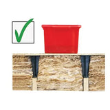 Loft Leg support leg for loft floor insulation boarding