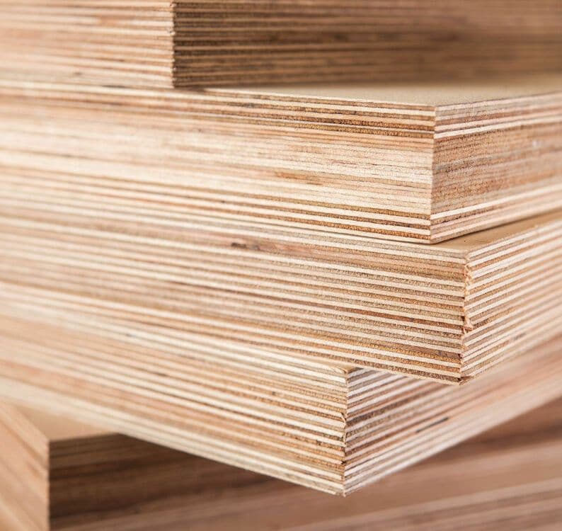25mm General Purpose Plywood Hardwood Core 610mm x 305mm