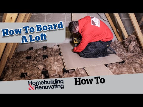 how to put Loft Leg storage system for insulated loft spaces