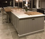 9mm Primed MDF Vertical Grooves Bead & Butt 2440mm x 1220mm (8x4)