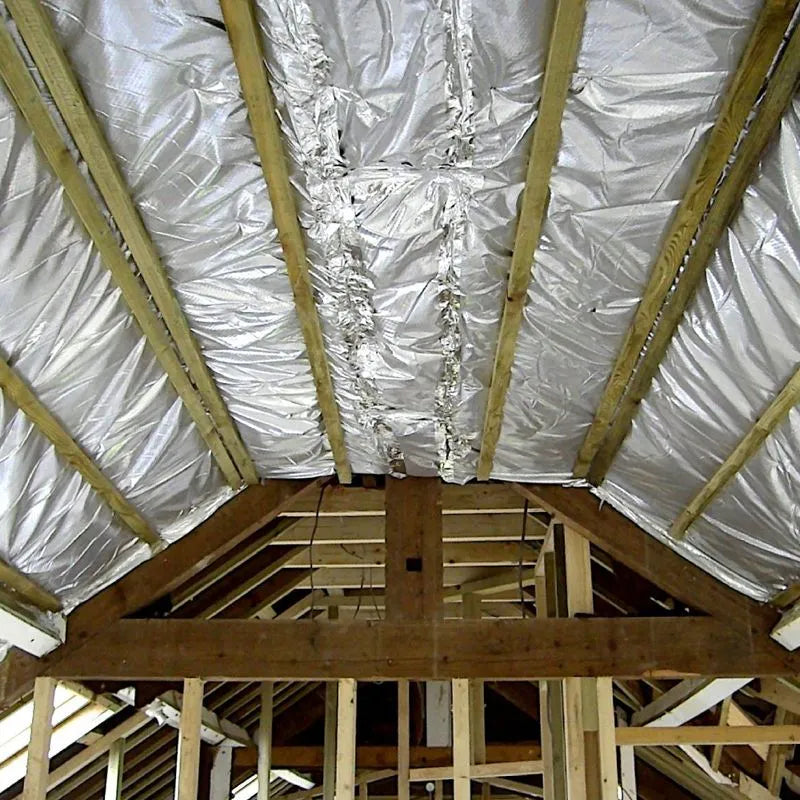 TLX Silver Thinsulex Multifoil Roofing Insulation Vapour Barrier 1.2m x 10m