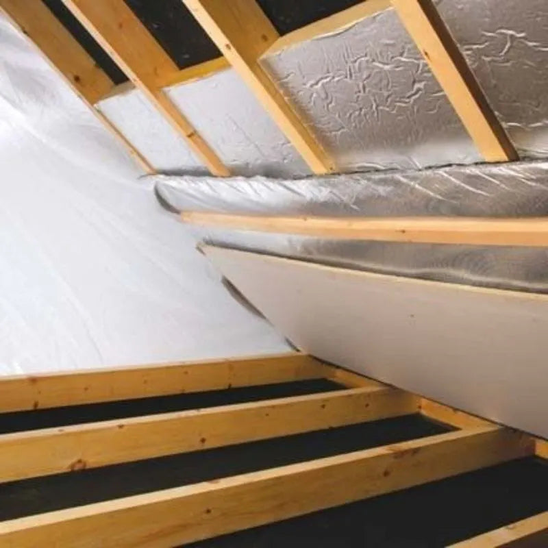 TLX Silver Thinsulex Multifoil Roofing Insulation Vapour Barrier 1.2m x 10m