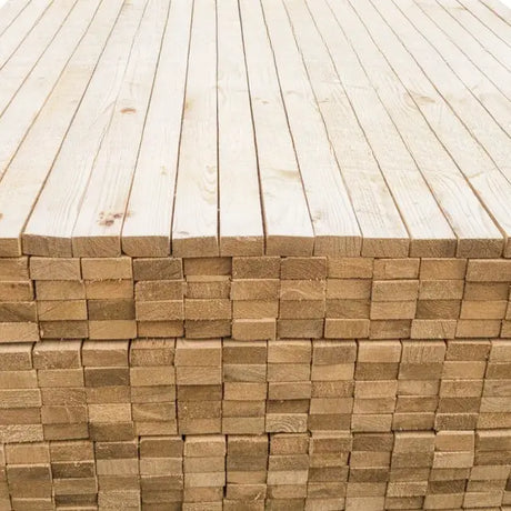 Treated buttons great choice for roofing laths, wall cladding frames, and exterior fencing projects